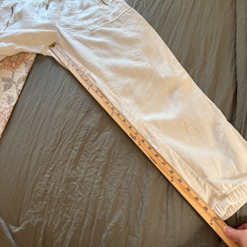 Athleta Cabo Linen Jogger. Size 6. - Picture 11 of 12